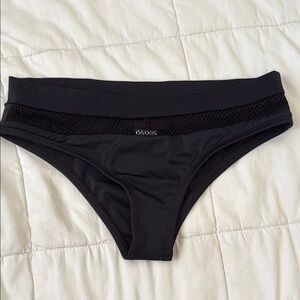 Hot Miami Styles Black Mesh Detail Panties